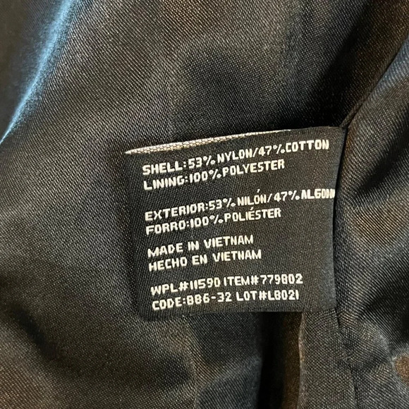 Weatherproof Womens Trench Coat Black Button Up Minimalist Capsule Wardrobe - Picture 6 of 10